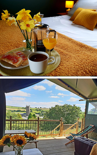 glamping Devon