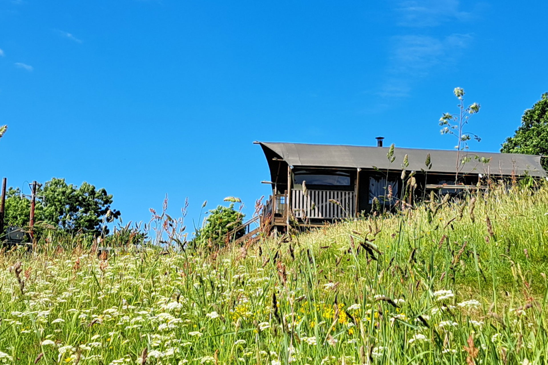 glamping Yorkshire Safari Tent